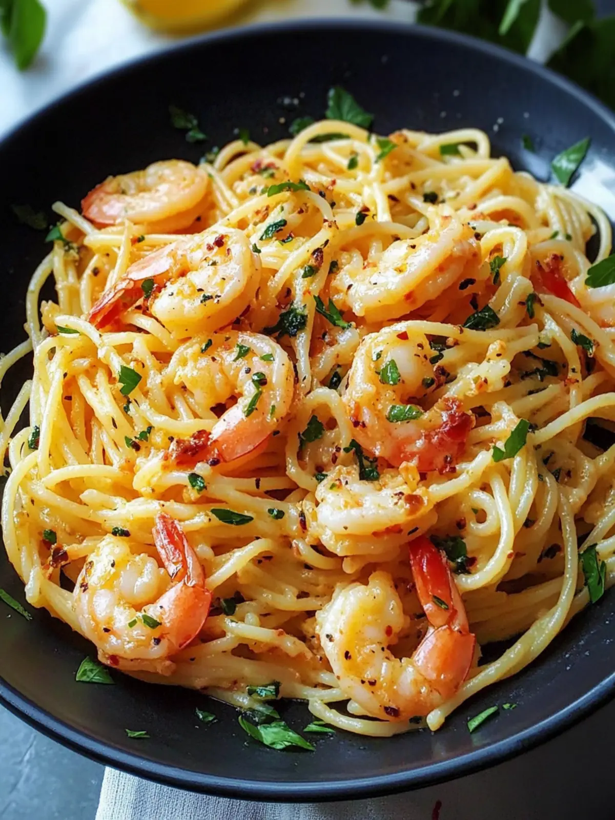 Garnelen Scampi Pasta: Blitzschnell zur köstlichen Genussreise 5 Garnelen Scampi Pasta: 25 Minuten zur Geschmacksfreude