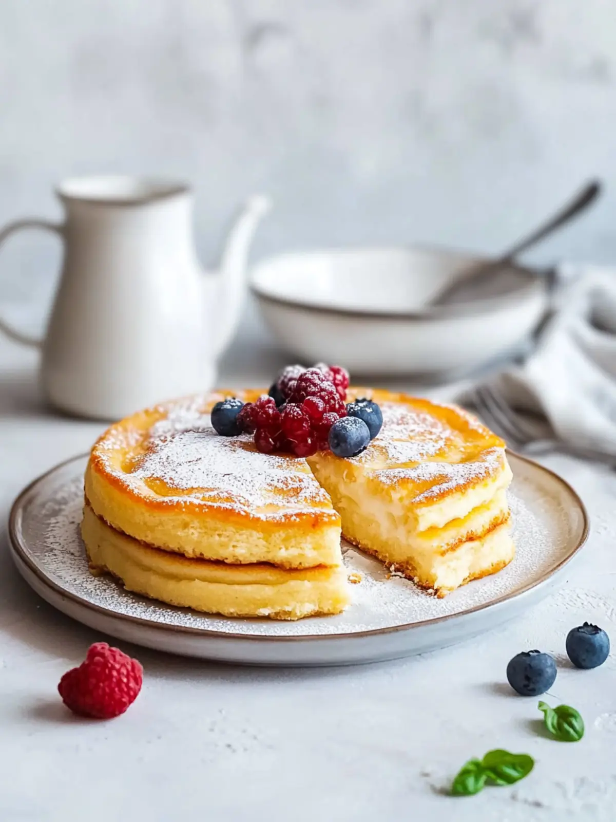 Buttermilch-Pfannkuchen – fluffig & einfach für dein Frühstück 2 Buttermilch-Pfannkuchen – fluffig & einfach