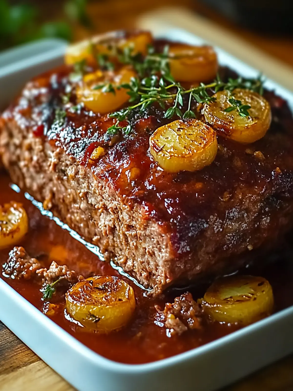 Saftiger Hackbraten aus dem Backofen – Dein Familienliebling 4 Juicy meatloaf from the oven
