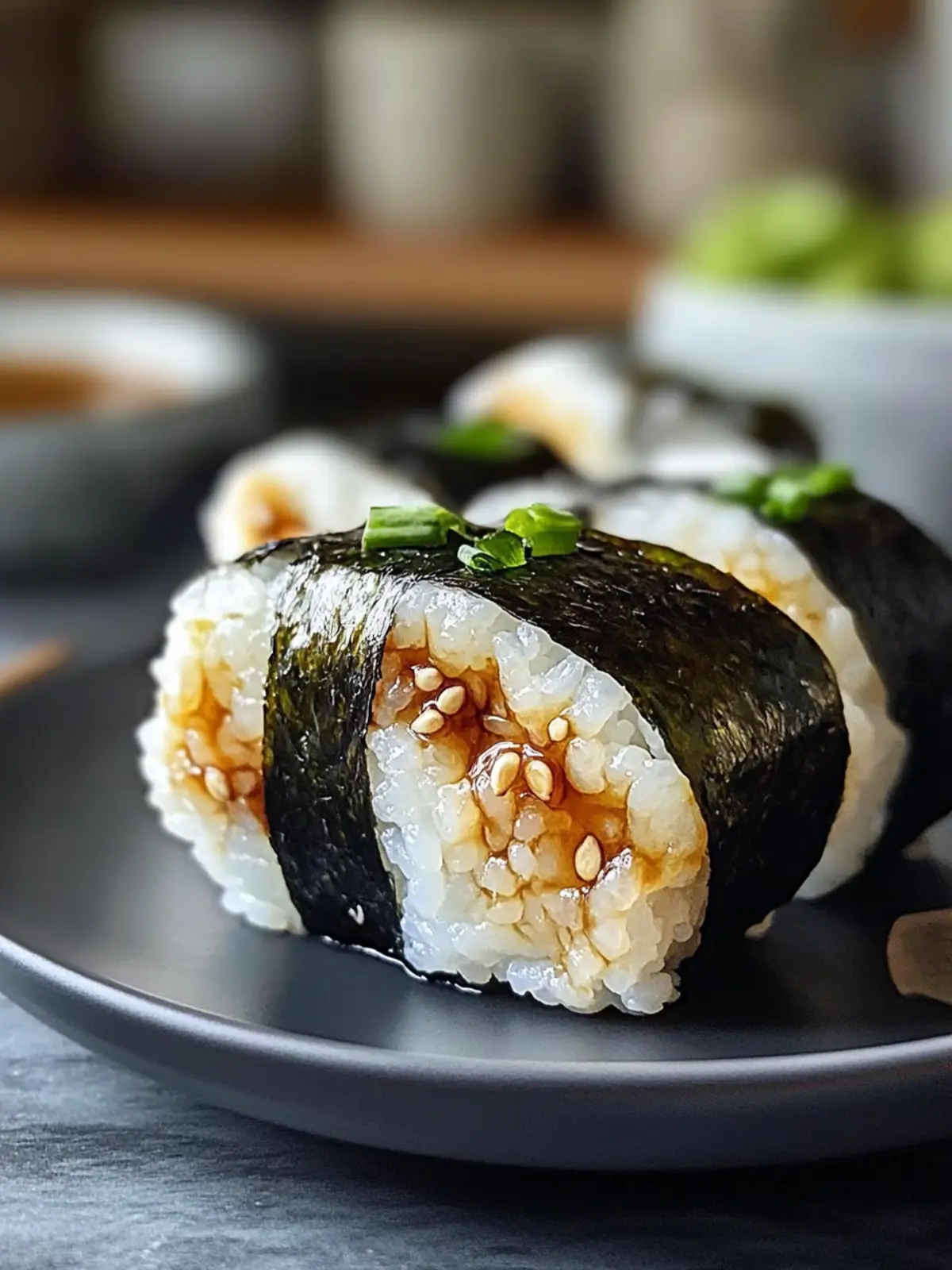 Teriyaki-Hühnchen-Onigiri Einfach und Lecker für Jeden Tag 4 Teriyaki-Hühnchen-Onigiri Einfach und Lecker