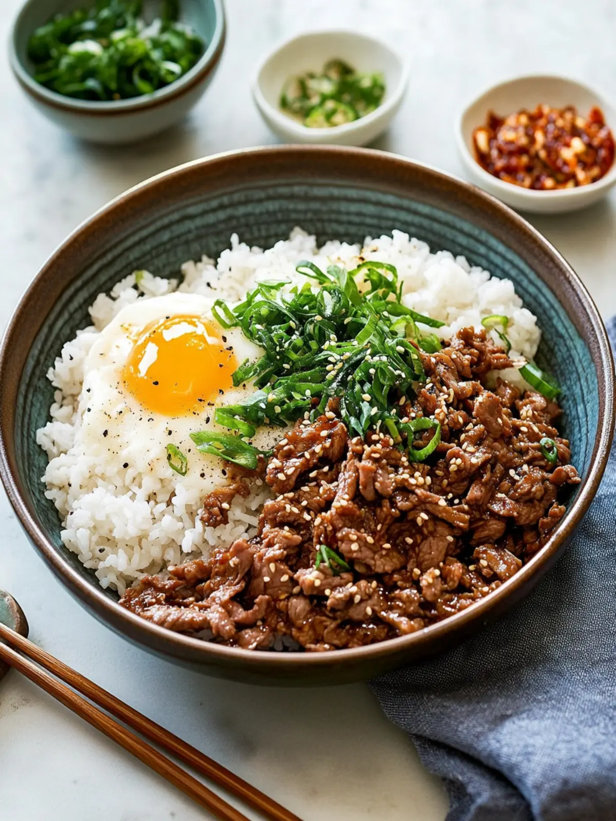 Koreanisches Rindfleischschüsseln: Schneller Genuss in 30 Minuten 3 Koreanisches Rindfleischschüsseln