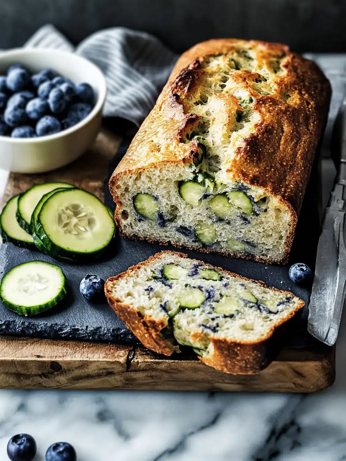 Leckeres Blaubeer-Zucchini-Brot für guilt-free Genuss zuhause 2 Leckeres Blaubeer-Zucchini-Brot, das guilt-free Genuss ist