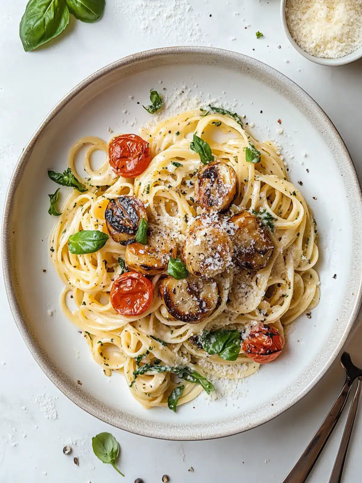 Hühnchen Boscaiola Pasta: Cremiger Genuss für jeden Abend 3 Hühnchen Boscaiola Pasta