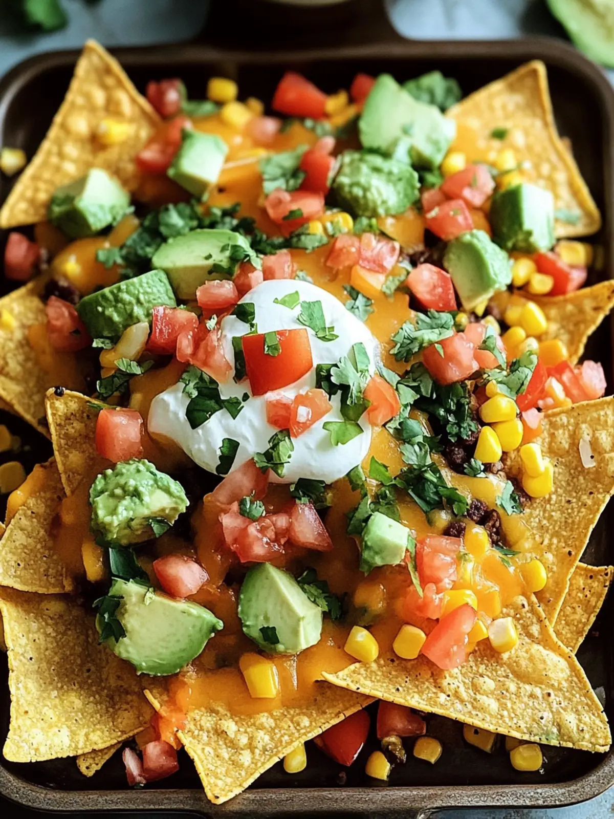 Einfaches Blechpfannen-Nacho-Dinner Lecker und Schnell Genießen 3 Einfaches Blechpfannen-Nacho-Dinner Lecker und Schnell