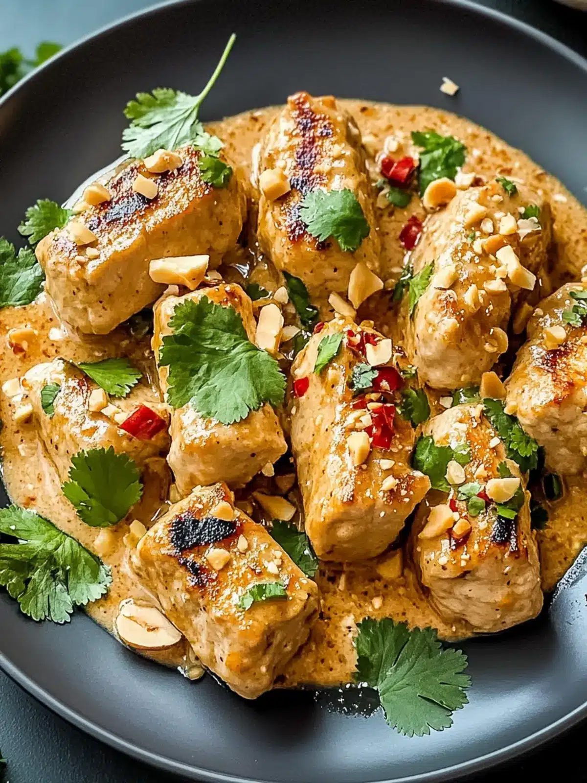 Unwiderstehliches Thai-Erdnuss-Hühnchen in 30 Minuten zubereitet 4 Unwiderstehliches Thai-Erdnuss-Hühnchen