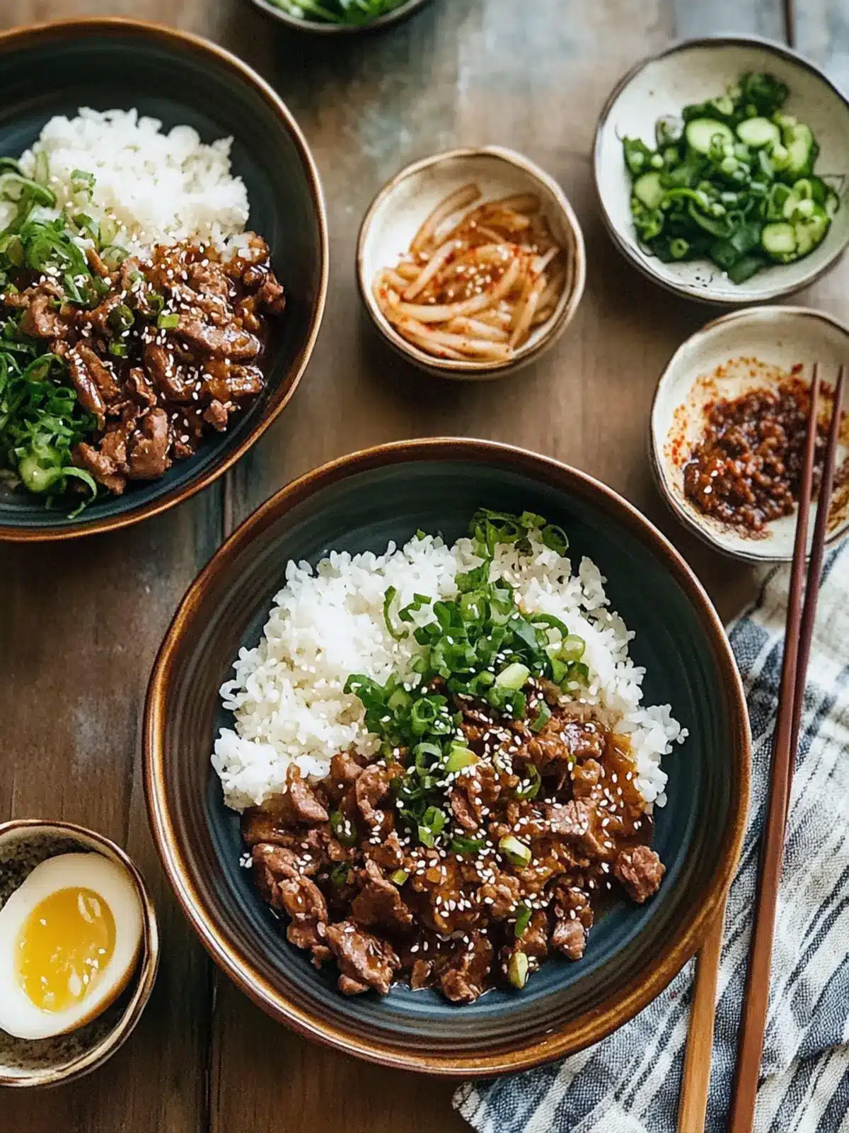 Koreanisches Rindfleischschüsseln: Schneller Genuss in 30 Minuten 4 Koreanisches Rindfleischschüsseln