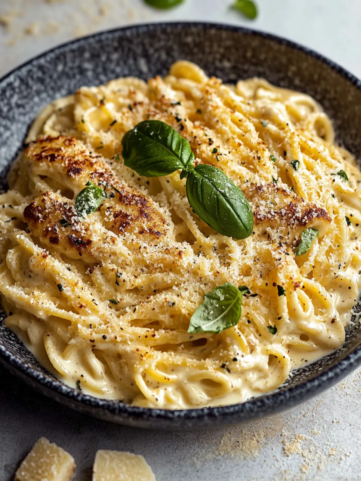 Cremige Hähnchen Knoblauch Parmesan Pasta – Dein schnelles Abendessen 3 Beste cremige Hähnchen Knoblauch Parmesan Pasta – Einfache & schmackhafte Abendessen