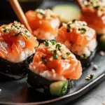 Viral TikTok Gebackene Lachs Sushi Tassen, schneller Genuss 8 Viral TikTok Gebackene Lachs Sushi Tassen