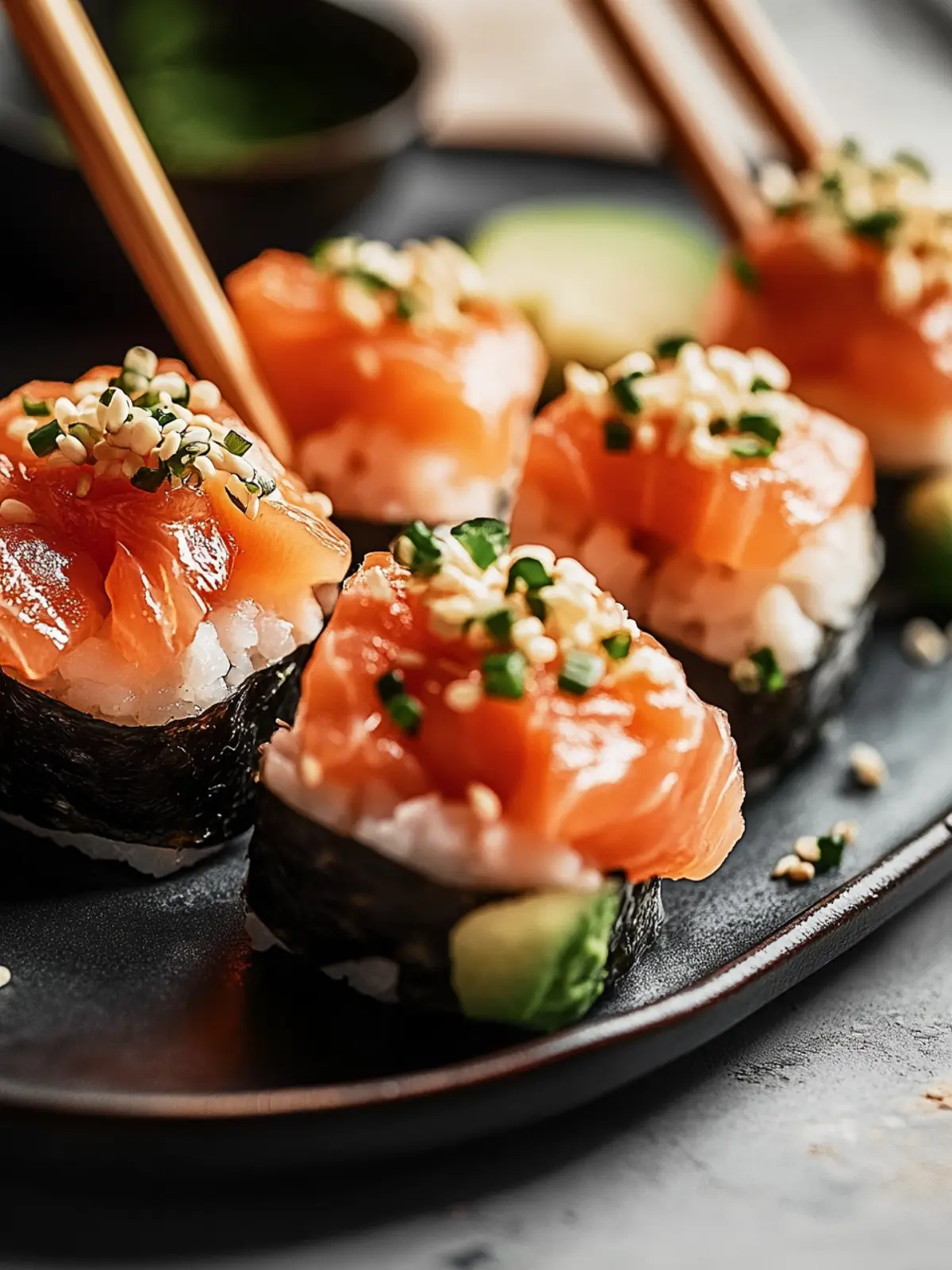 Viral TikTok Gebackene Lachs Sushi Tassen, schneller Genuss 5 Viral TikTok Gebackene Lachs Sushi Tassen