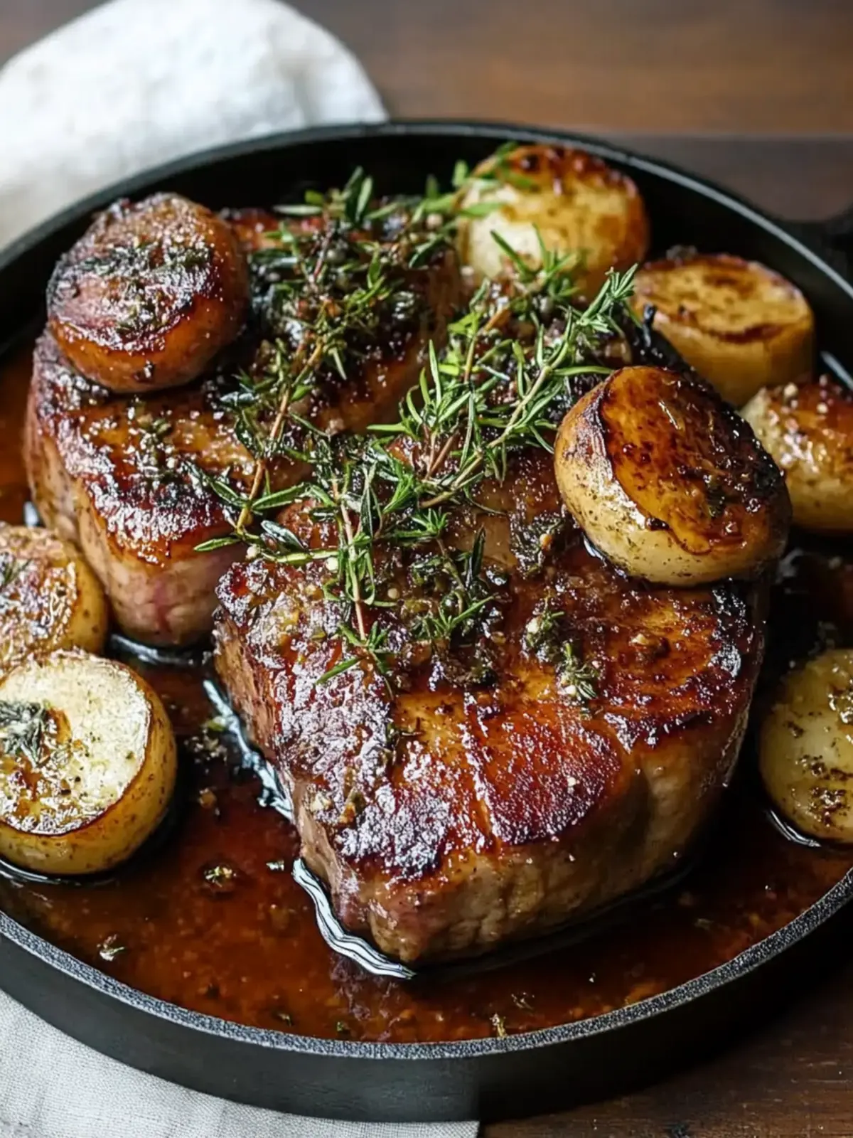 Crockpot Brauner Zucker Knoblauch Schweinekoteletts: Zart und Lecker 2 Crockpot Brauner Zucker Knoblauch Schweinekoteletts