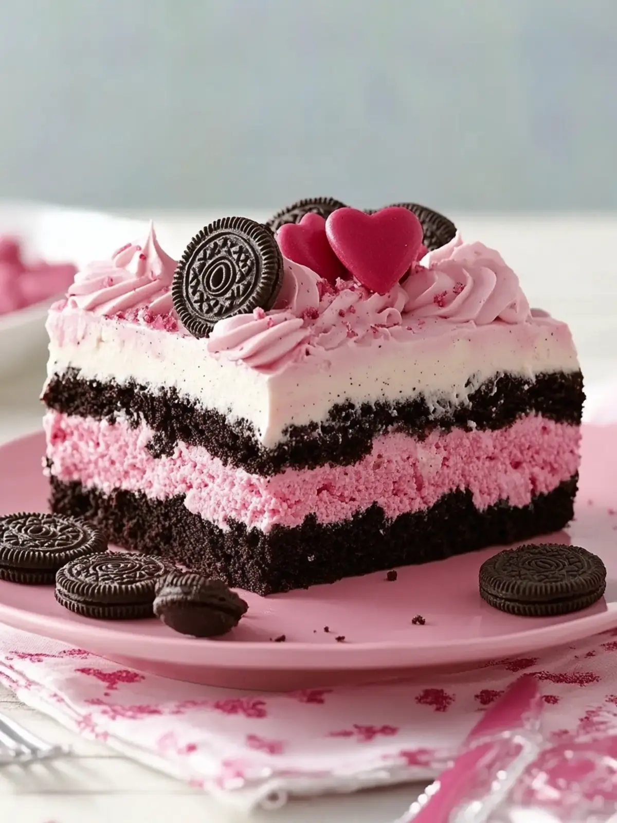 Dekadente Oreo Kühlschrankkuchen: Süße Leckereien für Romantiker 5 Dekadente Oreo Kühlschrankkuchen: Süße Leckereien für den Valentinstag