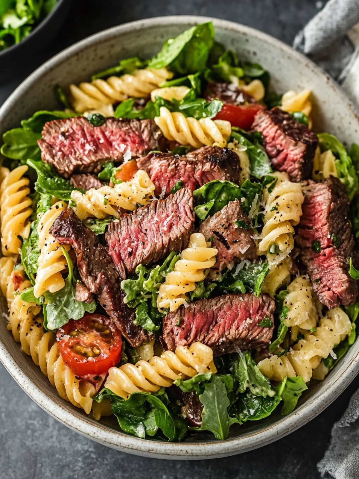 Steak Pasta Salat: Bunte Frische für deinen Grillabend 5 Steak Pasta Salat