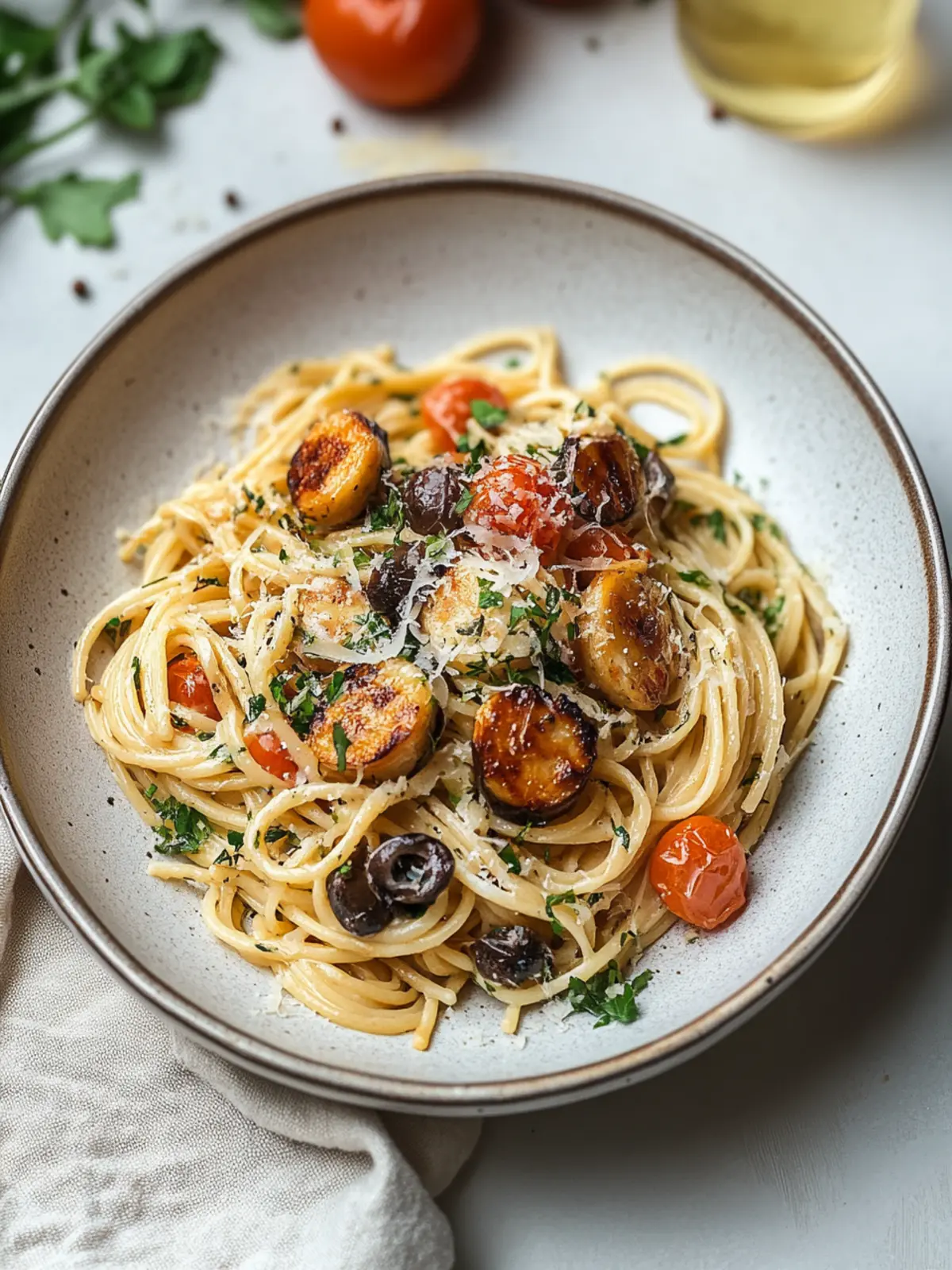 Hühnchen Boscaiola Pasta: Cremiger Genuss für jeden Abend 4 Hühnchen Boscaiola Pasta