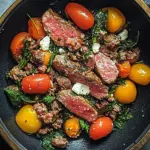 Mediterrane Rinderhackfleisch Pfanne: Schnelligkeit & Genuss 41 Mediterrane Rinderhackfleisch Pfanne