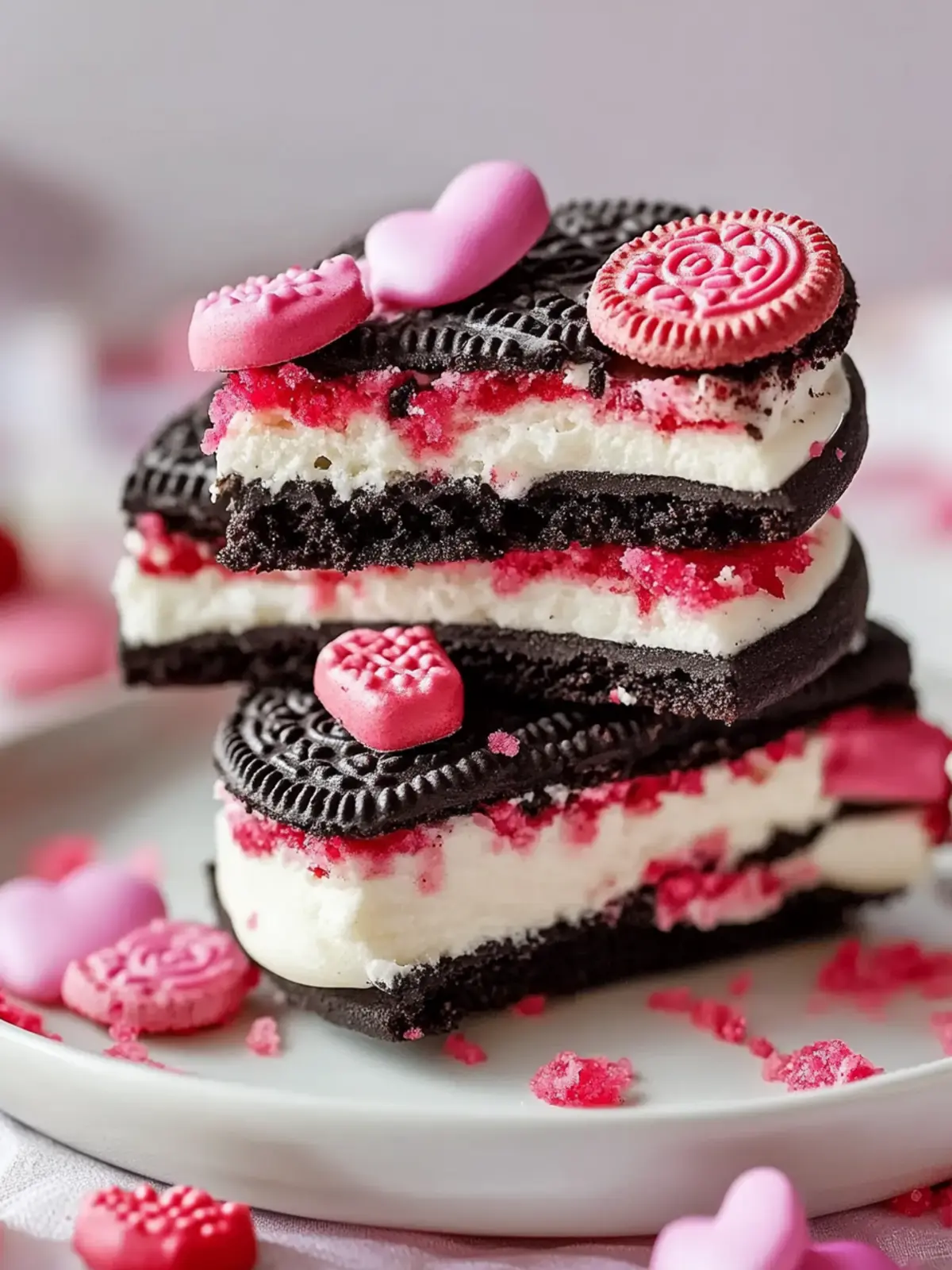 Kreiere die perfekte Valentinstag Oreo-Keks-Rinde in Minuten 5 Valentinstag Oreo-Keks-Rinde