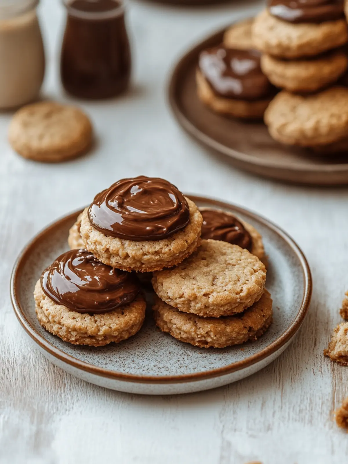Unwiderstehliche Nutella-Kekse mit weichem Kern in Minuten 3 Unwiderstehliche Nutella-Kekse mit weichem Kern in Minuten