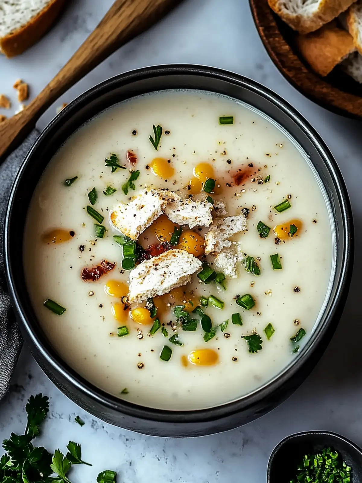 Cremige Crack-Hühnchensuppe, die deine Seele wärmt und glücklich macht 3 Cremige Crack-Hühnchensuppe, die deine Seele wärmt