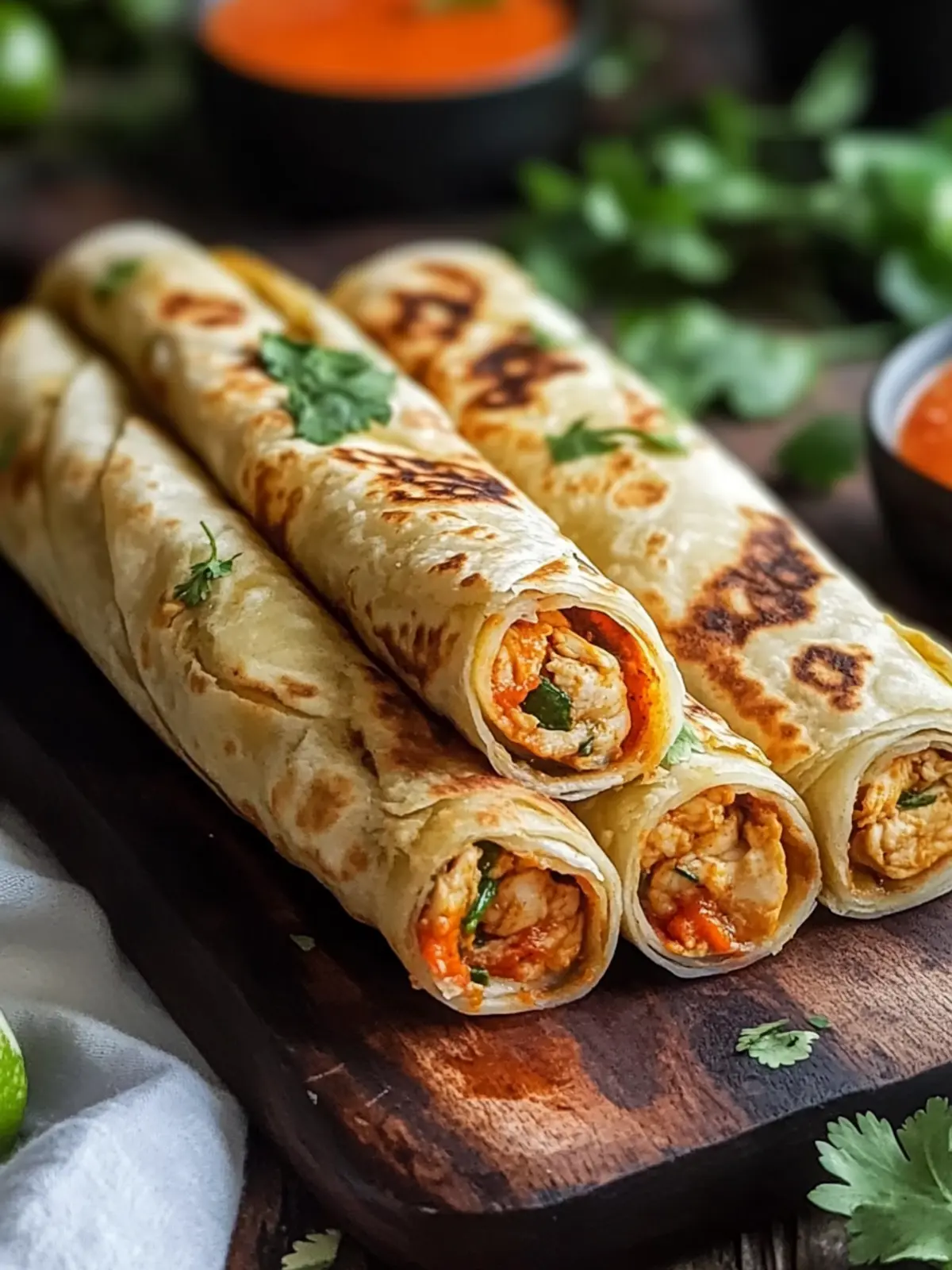 Unwiderstehliche Hühnchen Tikka Paratha Rollen für Geschmacksliebhaber 2 Unwiderstehliche Hühnchen Tikka Paratha Rollen für Geschmacksliebhaber