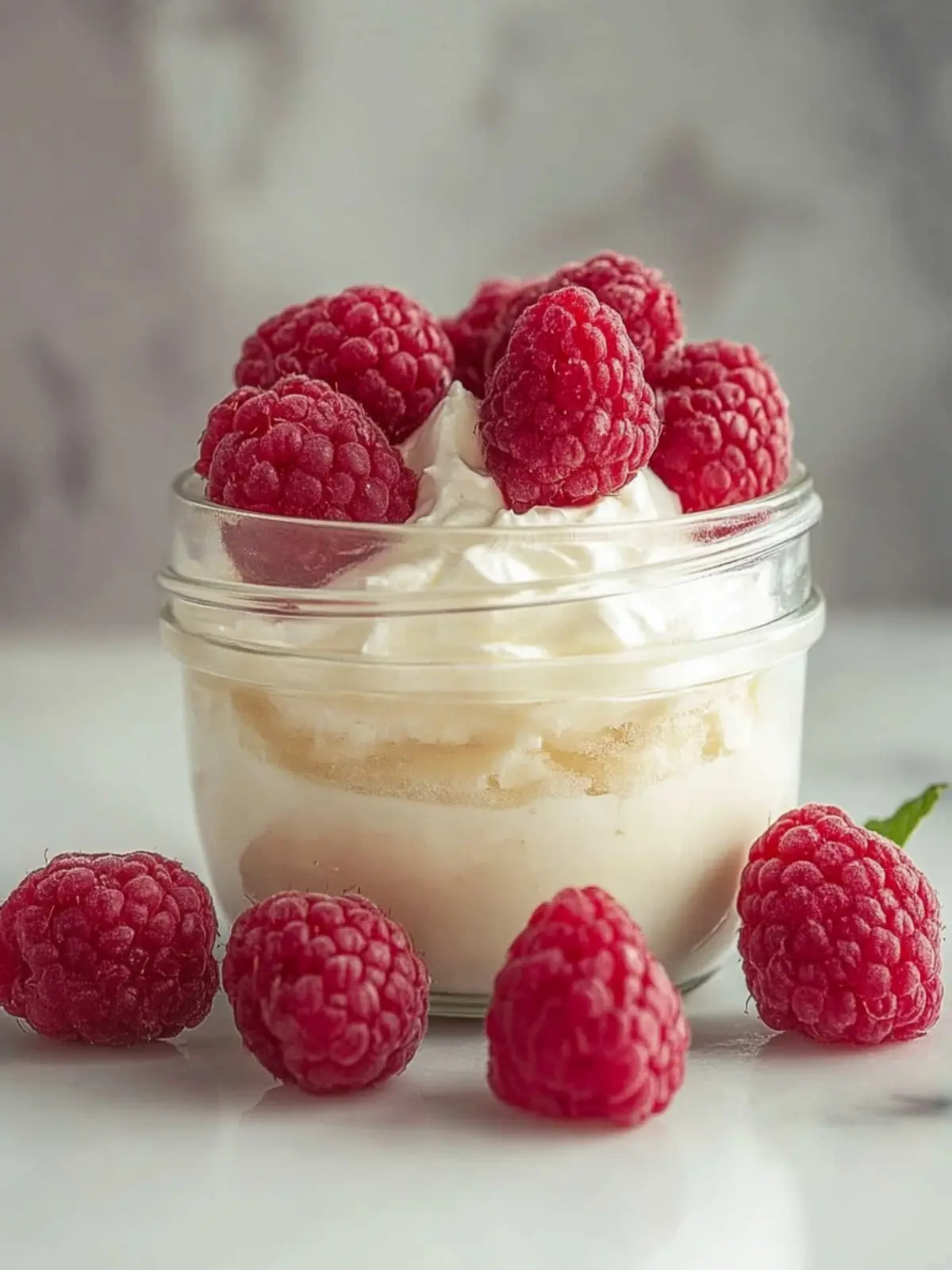 Himbeer-Mascarpone-Creme: Erfrischendes No-Bake Dessert! 4 Himbeer-Mascarpone-Creme