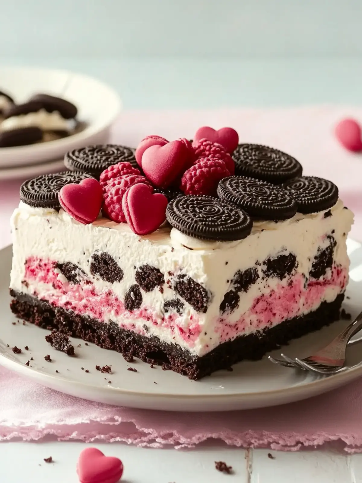 Dekadente Oreo Kühlschrankkuchen: Süße Leckereien für Romantiker 3 Dekadente Oreo Kühlschrankkuchen: Süße Leckereien für den Valentinstag