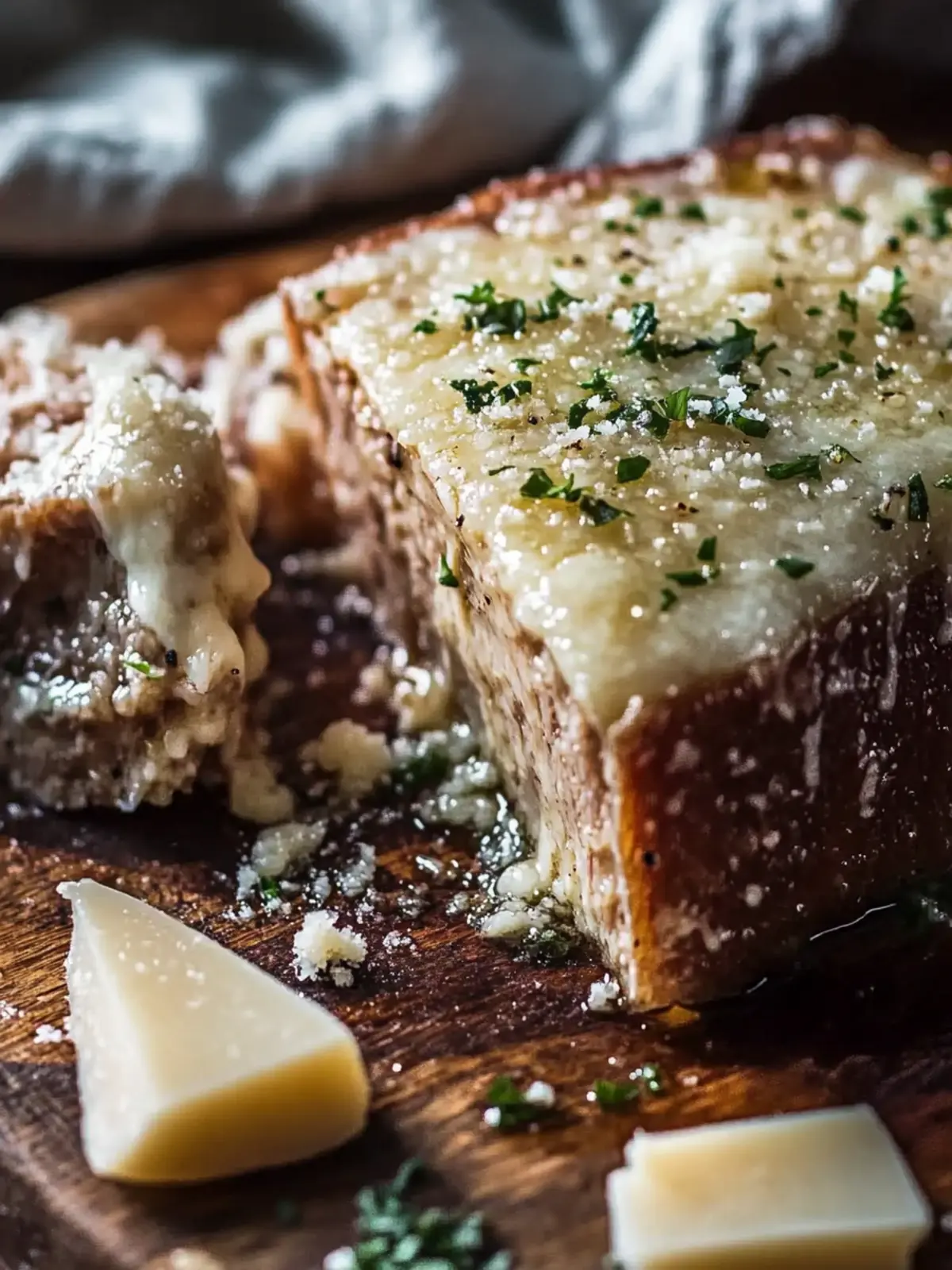 Saftiger Knoblauch-Parmesan-Hühnchen-Fleischlaib für die Familie 4 Saftiger Knoblauch-Parmesan-Hühnchen-Fleischlaib