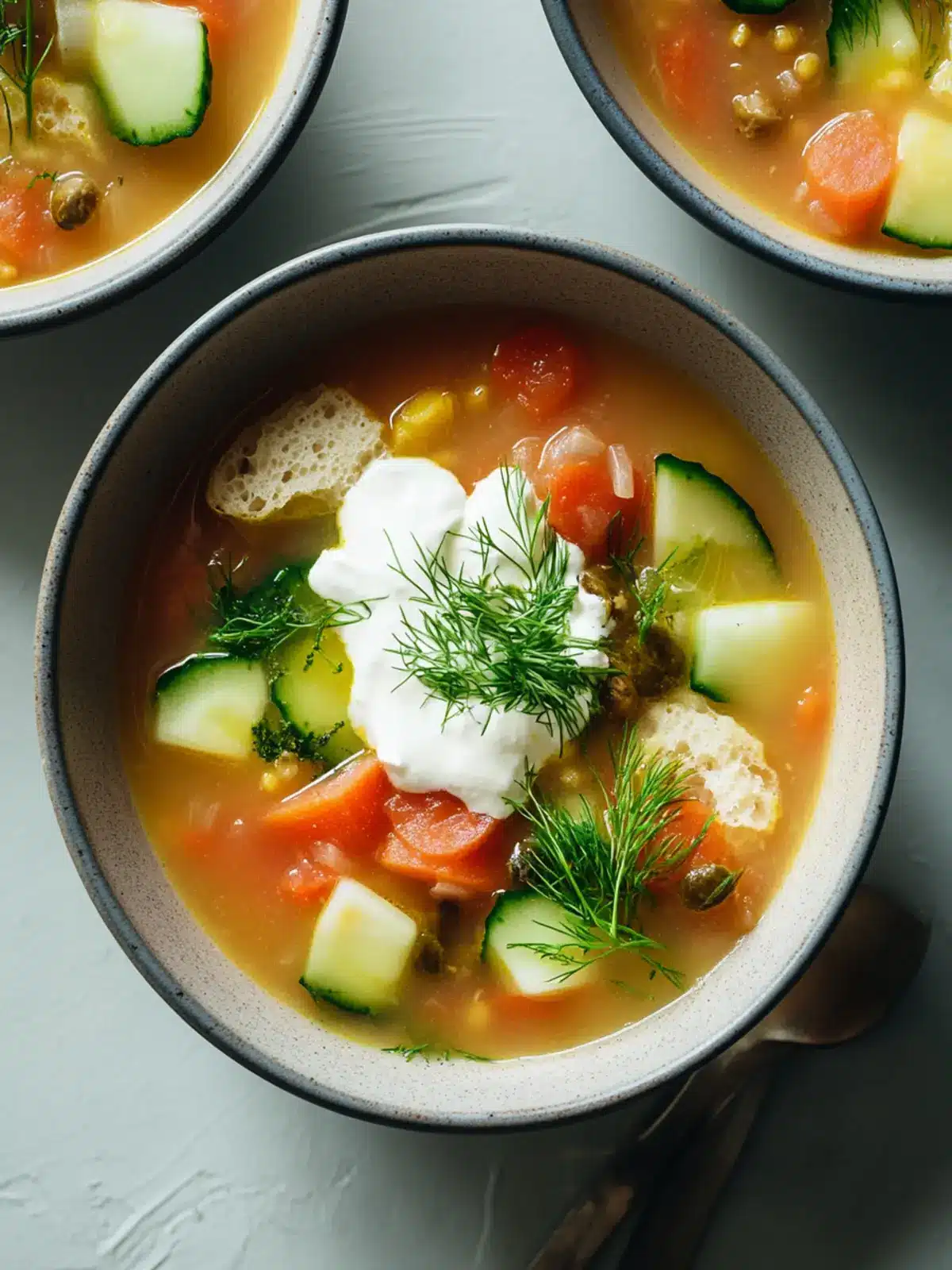 Italienische Sommersonne Suppe: Leicht & Lecker für jeden Tag 2 Italienische Sommersonne Suppe