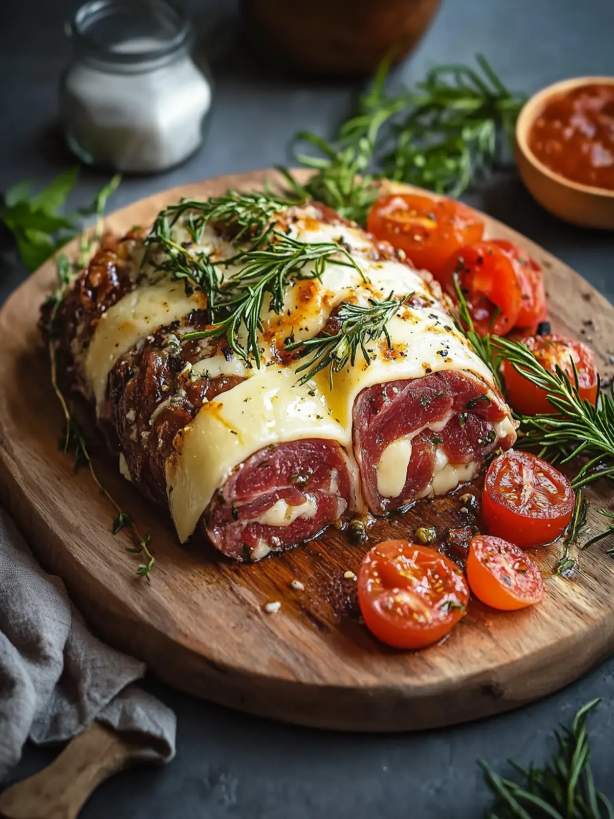 Hackfleisch- und Käserolle: Das perfekte Familienessen 4 Hackfleisch- und Käserolle