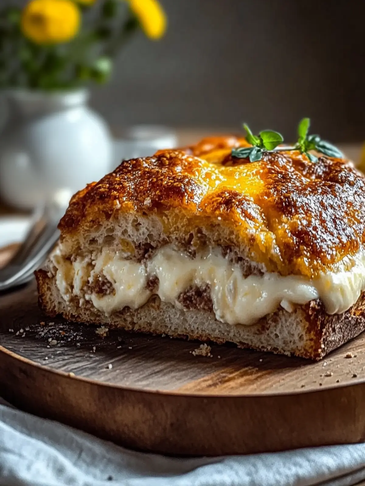 Käse Fleischlaib Auflauf: Komfortessen für die ganze Familie 4 Käse Fleischlaib Auflauf