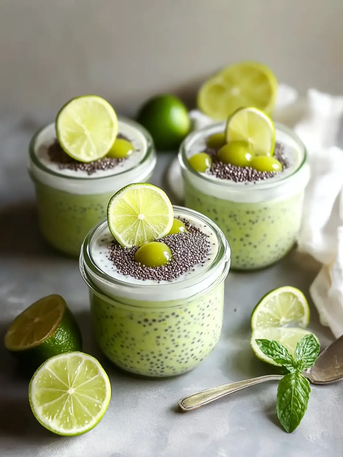 Leckeres Key Lime Chia-Samen-Pudding für gesunde Naschkatzen 5 Leckeres Key Lime Chia-Samen-Pudding