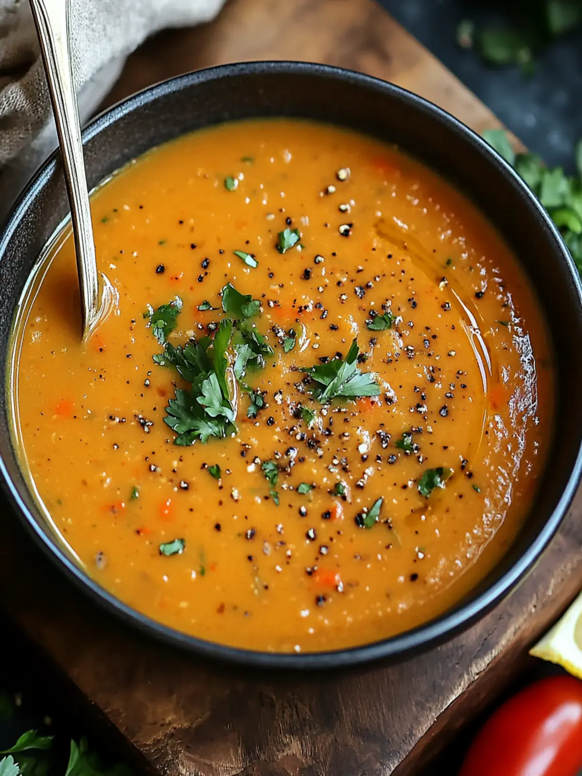 Herzhafte und geschmackvolle rote Linsensuppe – Detox für die Seele 2 Herzhafte und geschmackvolle rote Linsensuppe Rezept