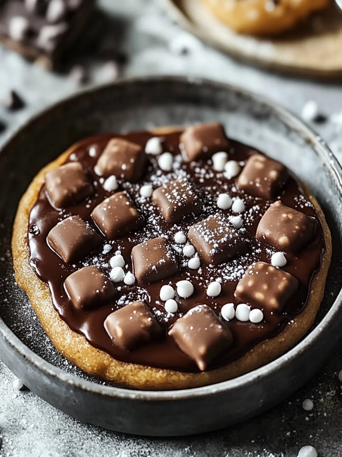 Schokoladenkekse aus der Pfanne Einfache & Genussvolle Leckereien 2 Schokoladenkekse aus der Pfanne Einfache und Leckereien
