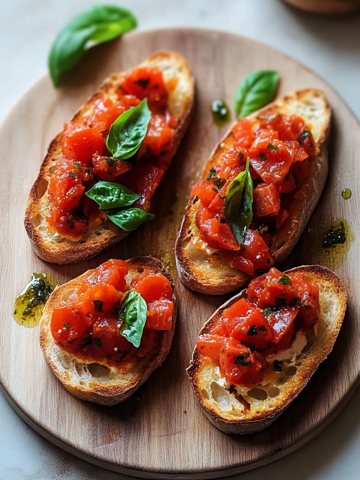 Tomaten- und Nduja-Bruschetta für genussvolle Abende 4 Tomaten- und Nduja-Bruschetta