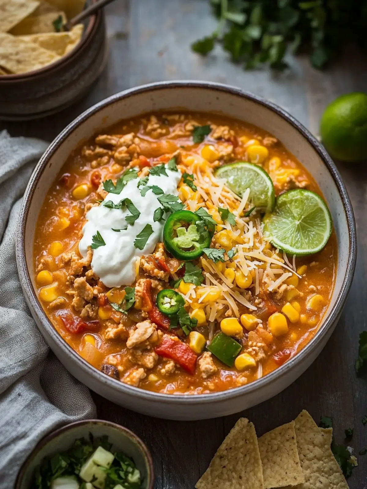 Crockpot Gesunde Weiße Hühner-Chili: Mollys Comfort-Essen 3 Crockpot Gesunde Weiße Hühner-Chili | Was Molly Gemacht Hat