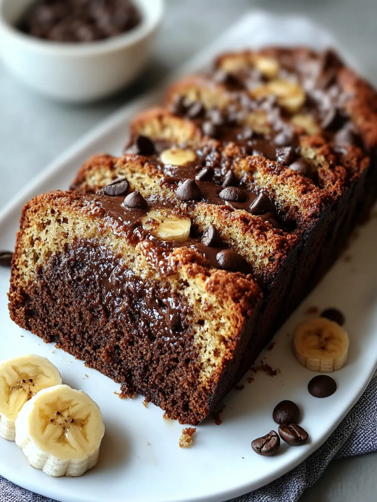 Genussvolles Schokoladen-Expresso-Bananenbrot Rezept für Glücksmomente 3 Genussvolles Schokoladen-Expresso-Bananenbrot Rezept