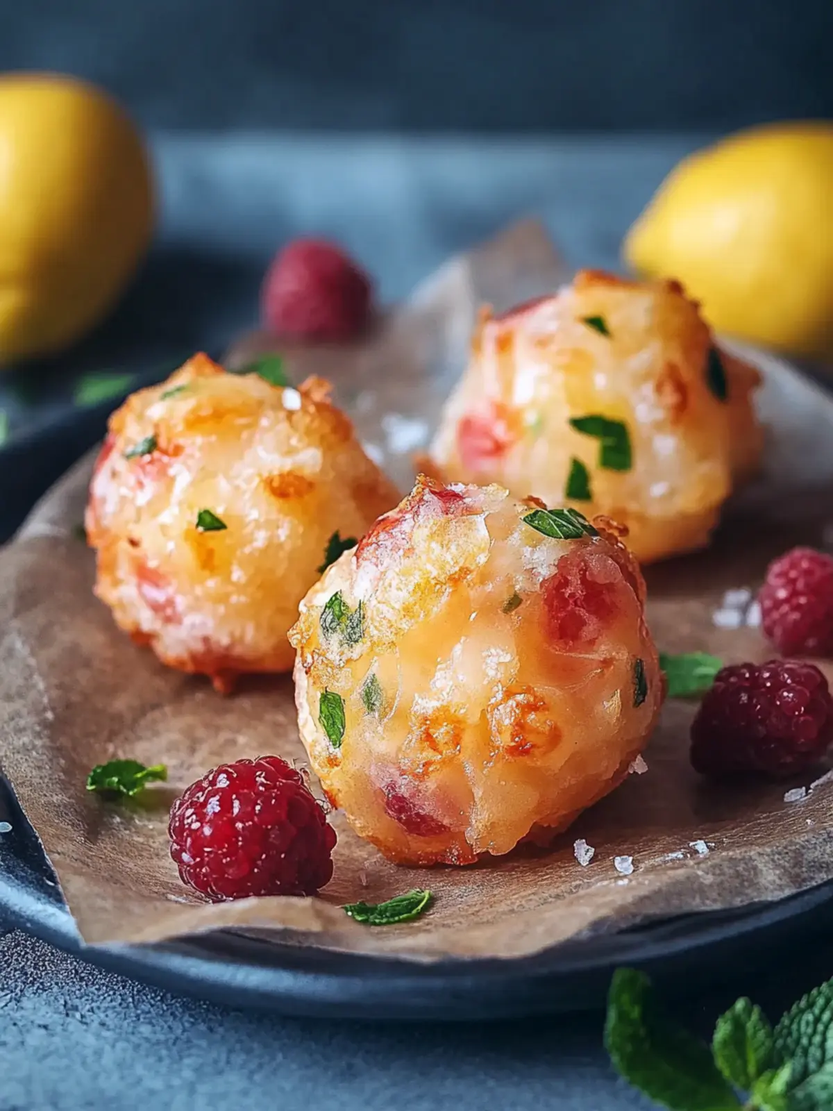 Crispy Nicht-alkoholische Teigtaschen – Ein Genuss aus dem Air Fryer 3 Nicht-alkoholische Teigtaschen
