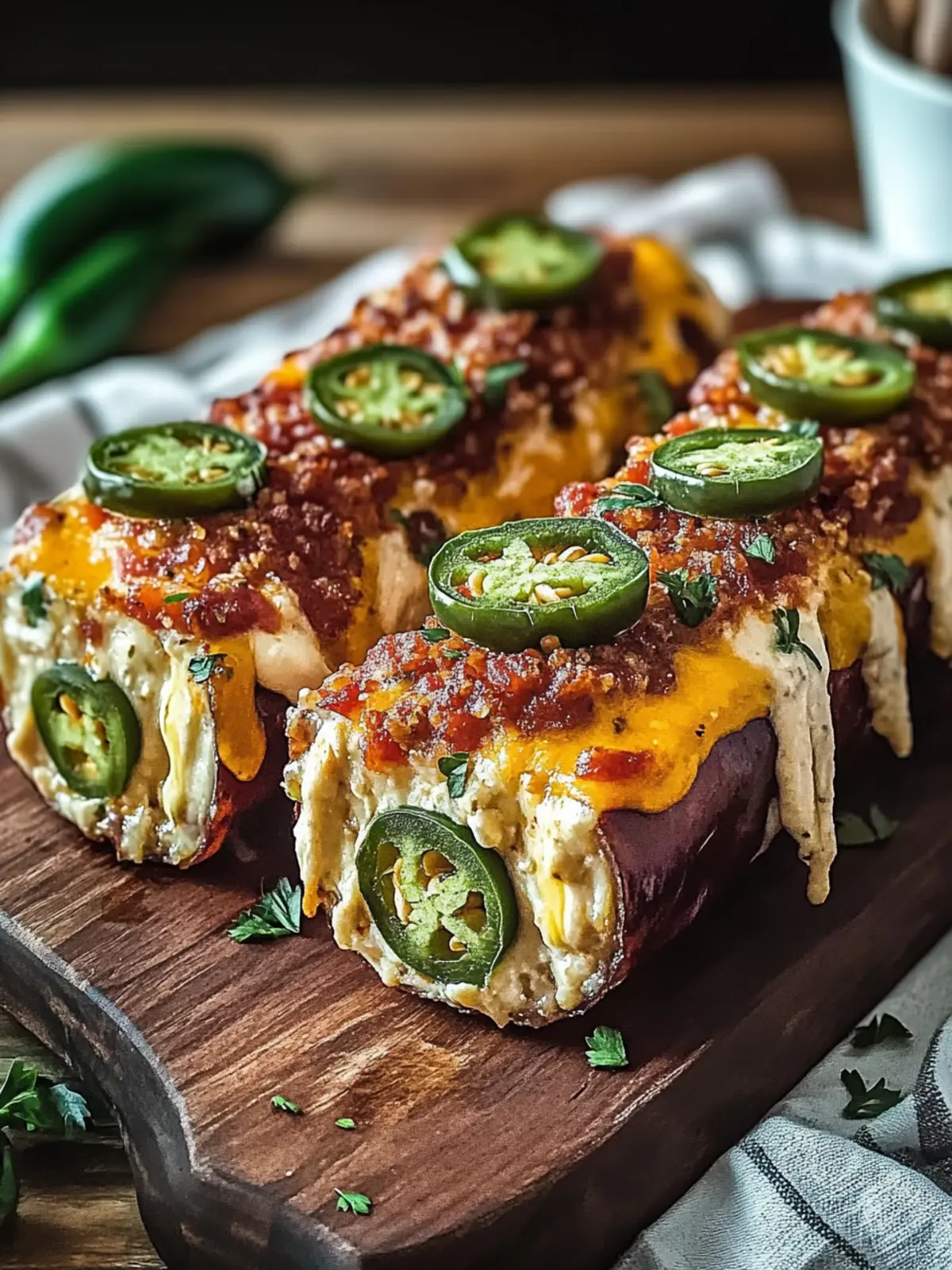 Räucheriger Jalapeño-Popper-Fleischlaib fürs Familienvergnügen 2 Räucheriger Jalapeño-Popper-Fleischlaib, der ein Familienfavorit ist