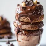 Nutella gefüllte doppelte Schokoladenkekse für Schoko-Liebhaber 42 Nutella gefüllte doppelte Schokoladenkekse