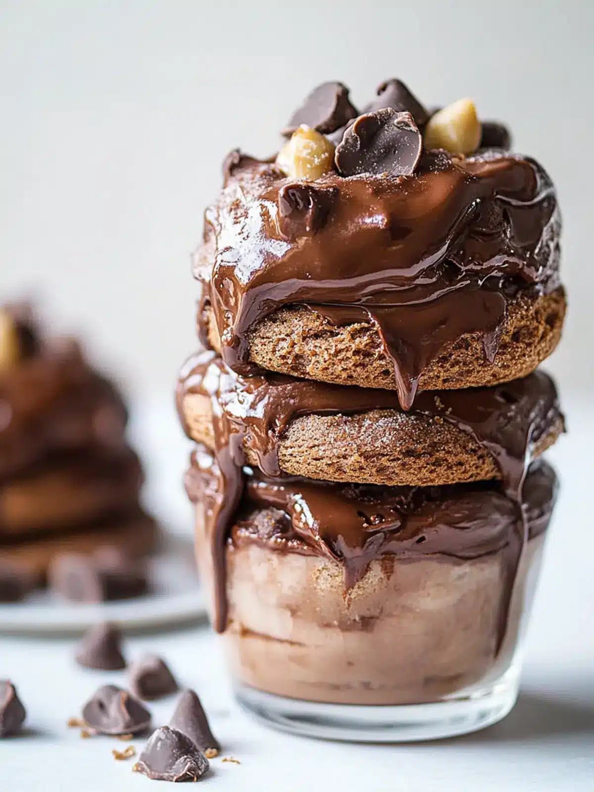 Nutella gefüllte doppelte Schokoladenkekse für Schoko-Liebhaber 5 Nutella gefüllte doppelte Schokoladenkekse