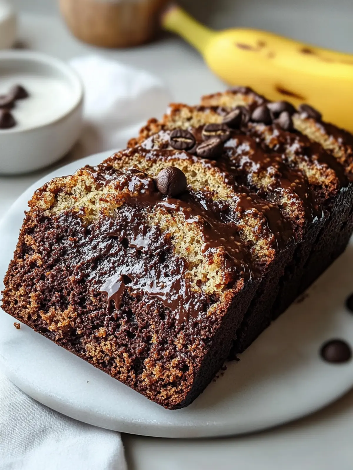 Genussvolles Schokoladen-Expresso-Bananenbrot Rezept für Glücksmomente 5 Genussvolles Schokoladen-Expresso-Bananenbrot Rezept