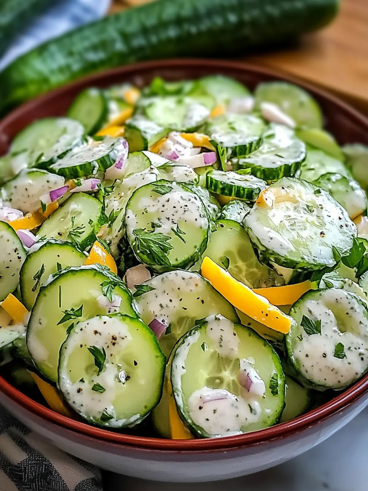 Einfaches Rezept für Klassischen Gurken-Ranch-Crack-Salat 3 Classical cucumber ranch crack salad prepared very simply