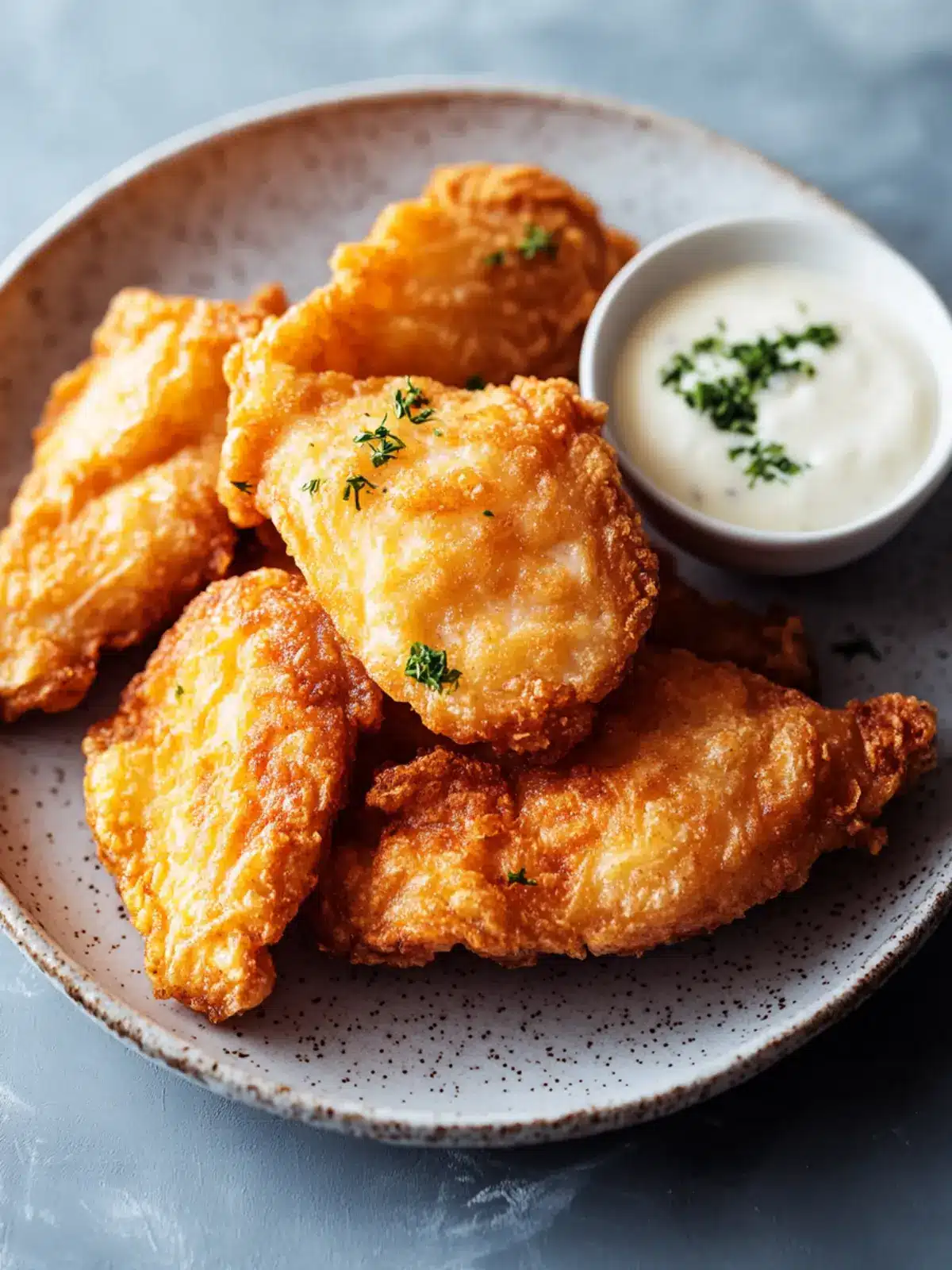 Eingelegtes Keto-Frittierter Hühnchen: Der perfekte Genuss ohne Kohlenhydrate 2 Eingelegtes Keto-Frittierter Hühnchen
