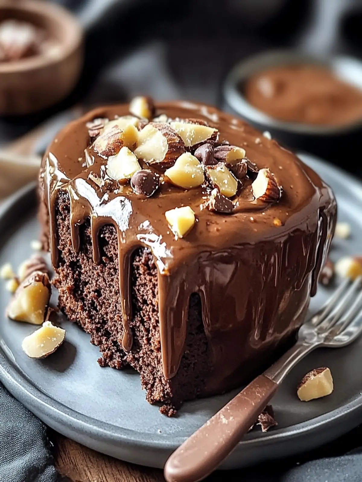 Schokoladen-Erdnussbutter-Bananenbrot – Köstlich und einfach! 3 Schokoladen-Erdnussbutter