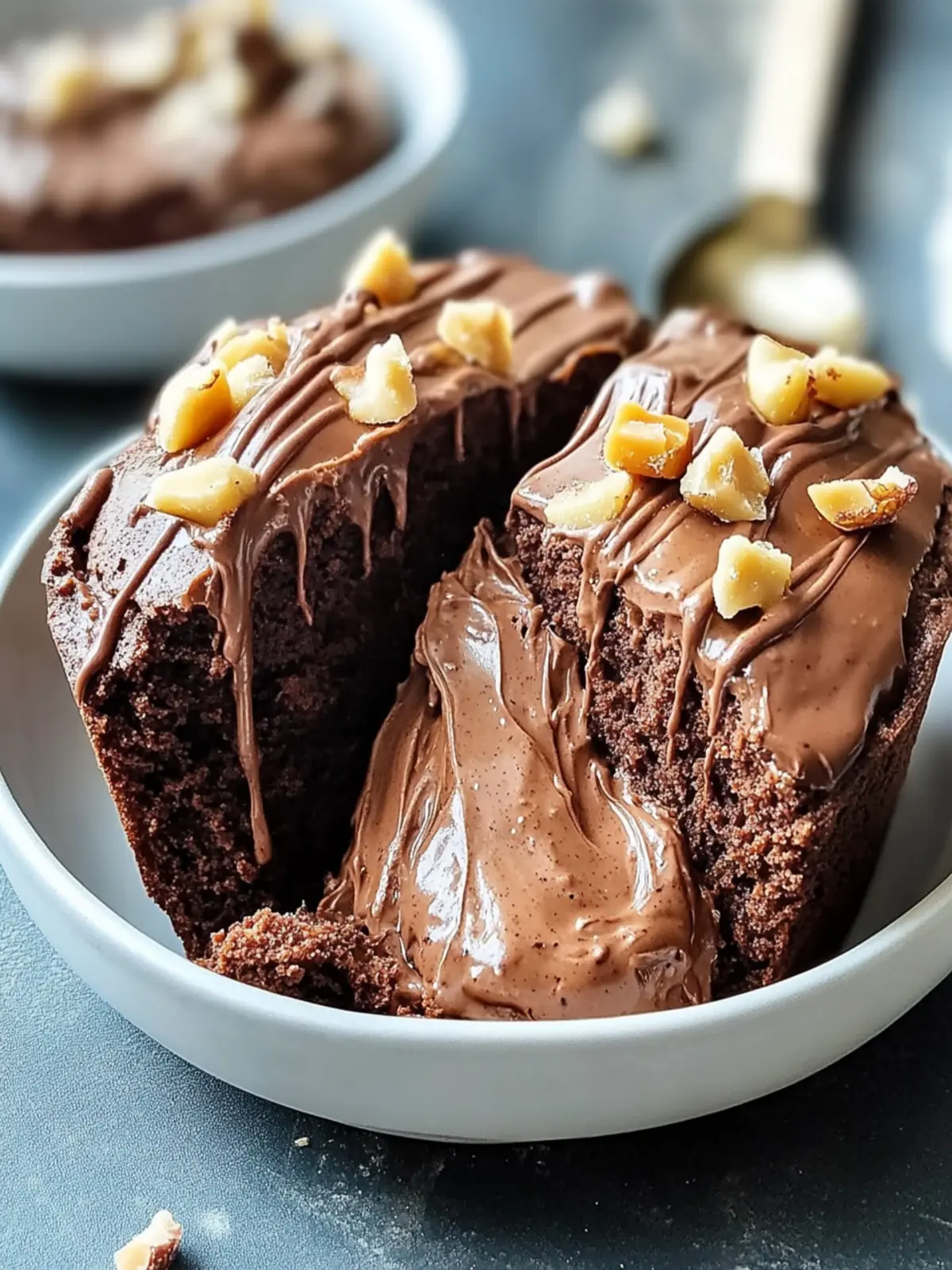 Schokoladen-Erdnussbutter-Bananenbrot – Köstlich und einfach! 4 Schokoladen-Erdnussbutter