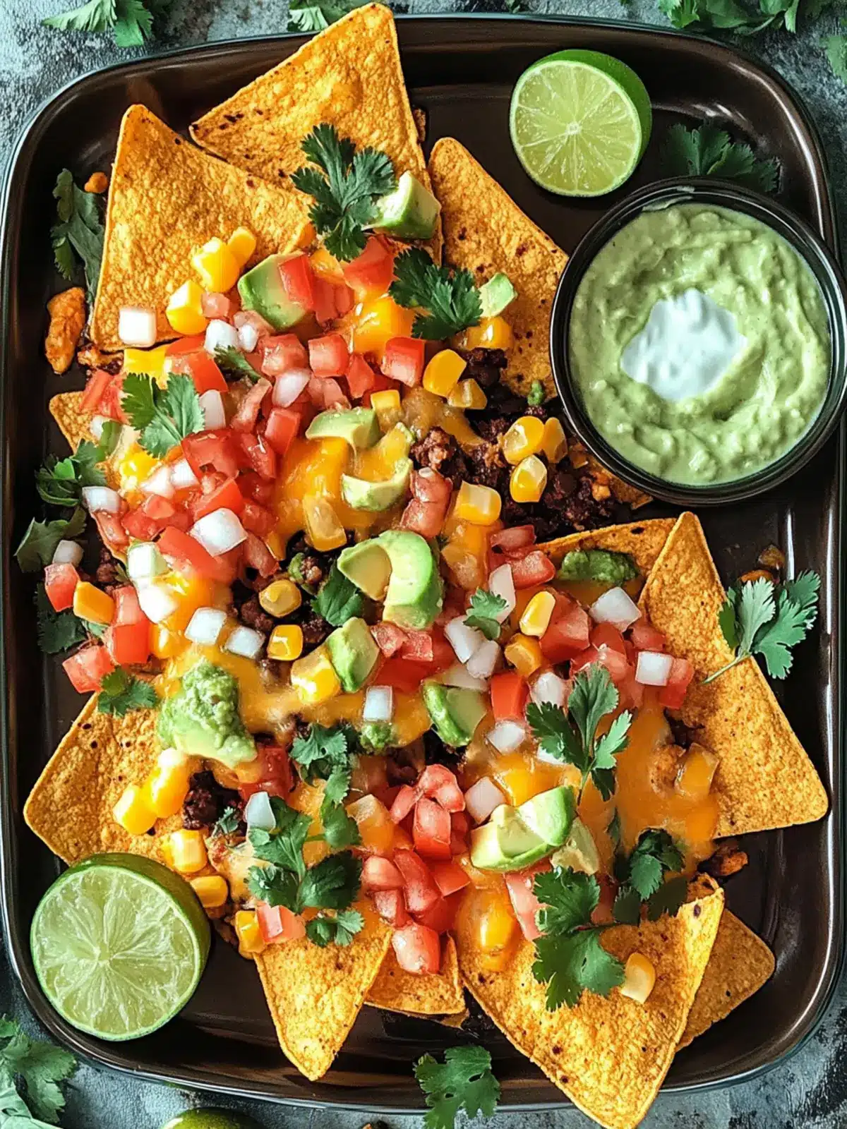 Einfaches Blechpfannen-Nacho-Dinner Lecker und Schnell Genießen 2 Einfaches Blechpfannen-Nacho-Dinner Lecker und Schnell