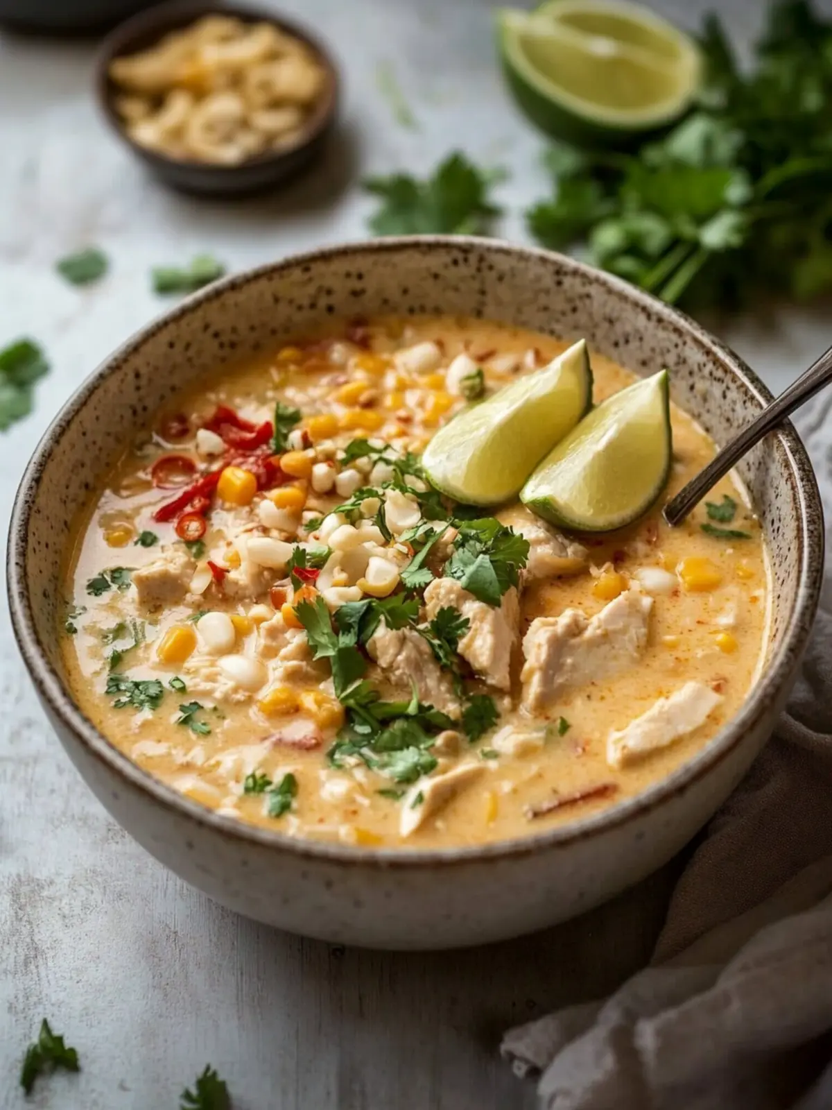 Crockpot Gesunde Weiße Hühner-Chili: Mollys Comfort-Essen 4 Crockpot Gesunde Weiße Hühner-Chili | Was Molly Gemacht Hat