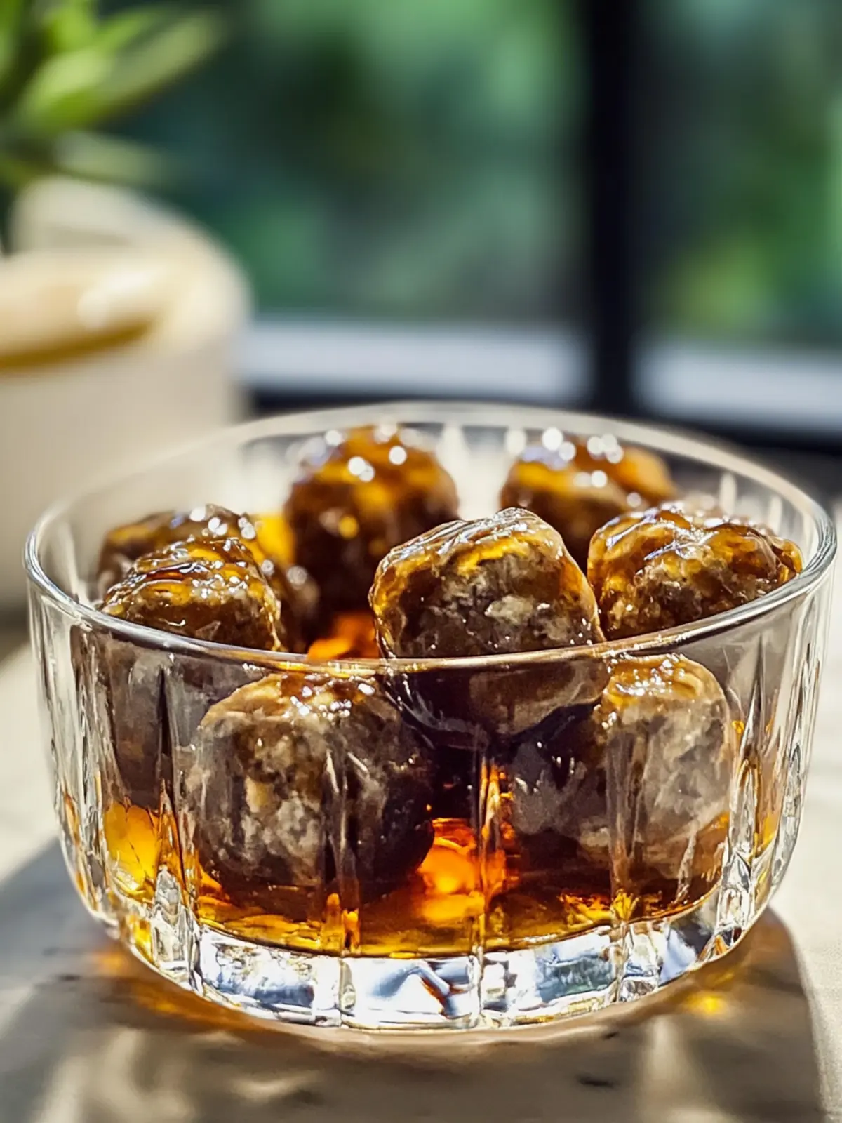 Ahorn Bourbon Whiskey Glasierte Fleischbällchen – Der Gourmet-Hit 3 Ahorn Bourbon Whiskey Glasierte Fleischbällchen