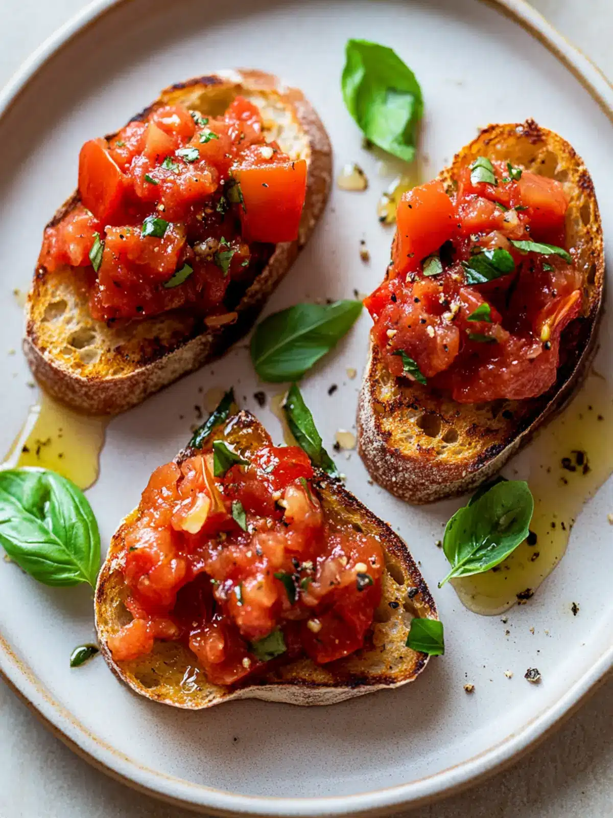Tomaten- und Nduja-Bruschetta für genussvolle Abende 3 Tomaten- und Nduja-Bruschetta