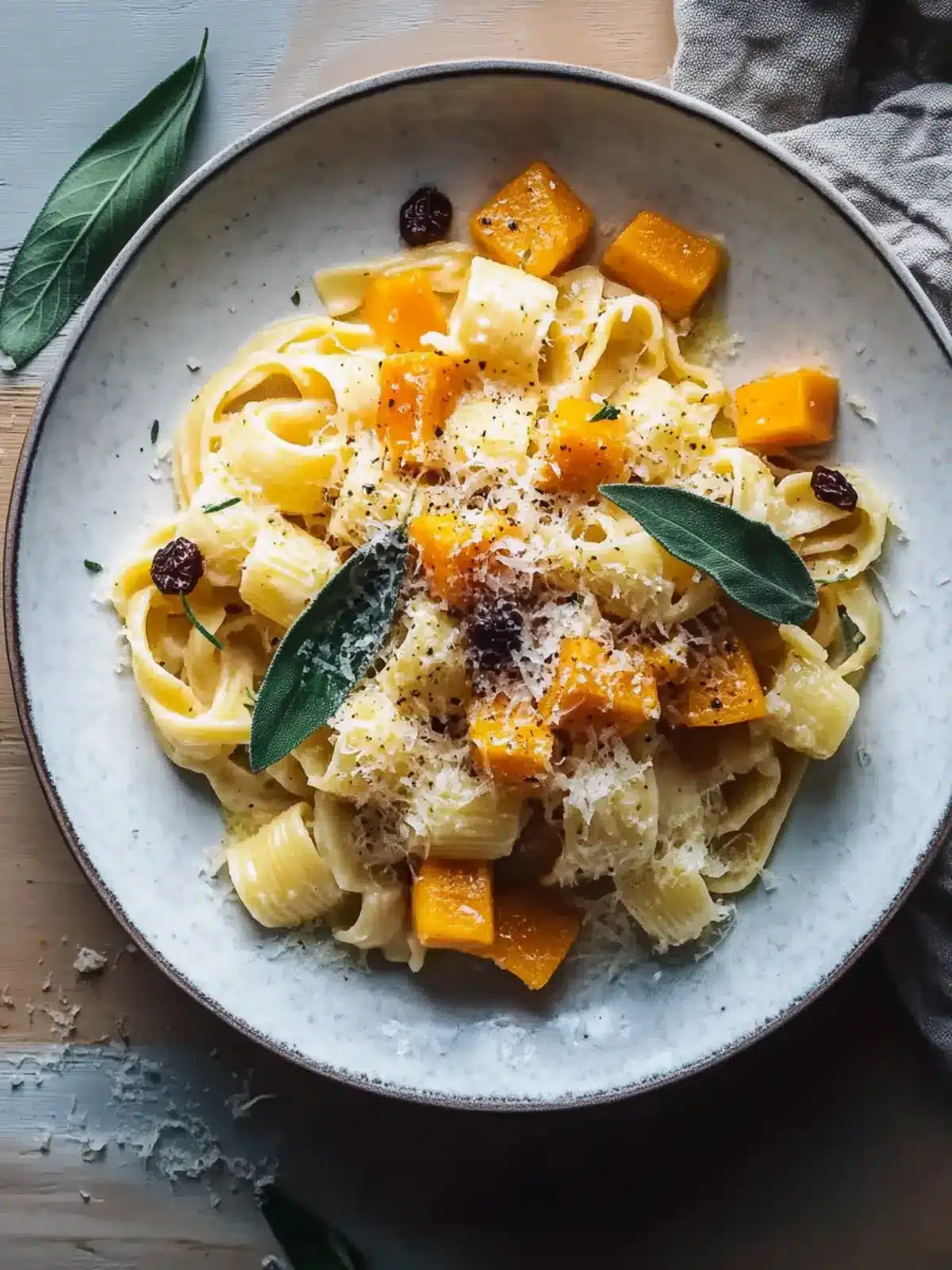 Braune Butter Salbei Butternut-Kürbis Pasta: Ein Genuss für alle Sinne 2 Braune Butter Salbei Butternut-Kürbis Pasta