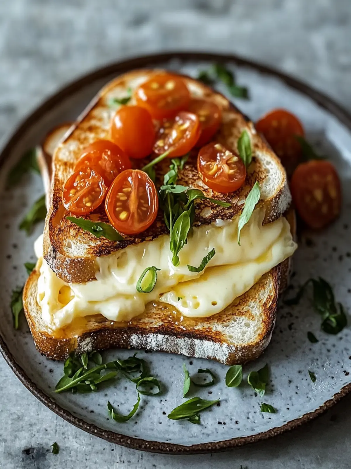 Käse-Toast mit Spiegelei: Schnelles Rezept für Glücksmomente 5 Cheese toast with fried egg: Discover a delightful recipe