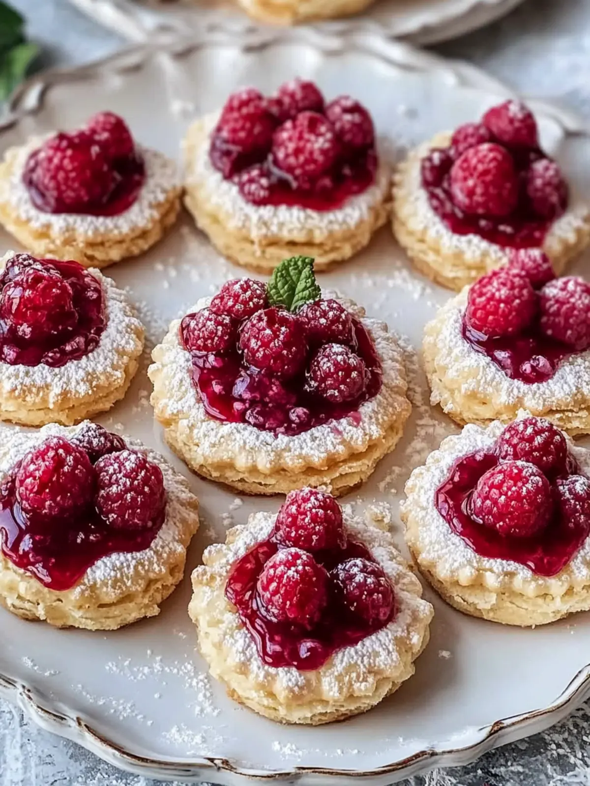 Himbeer-Fingerabdruckkekse – Süßes Geheimnis für jeden Anlass 2 Himbeer-Fingerabdruckkekse